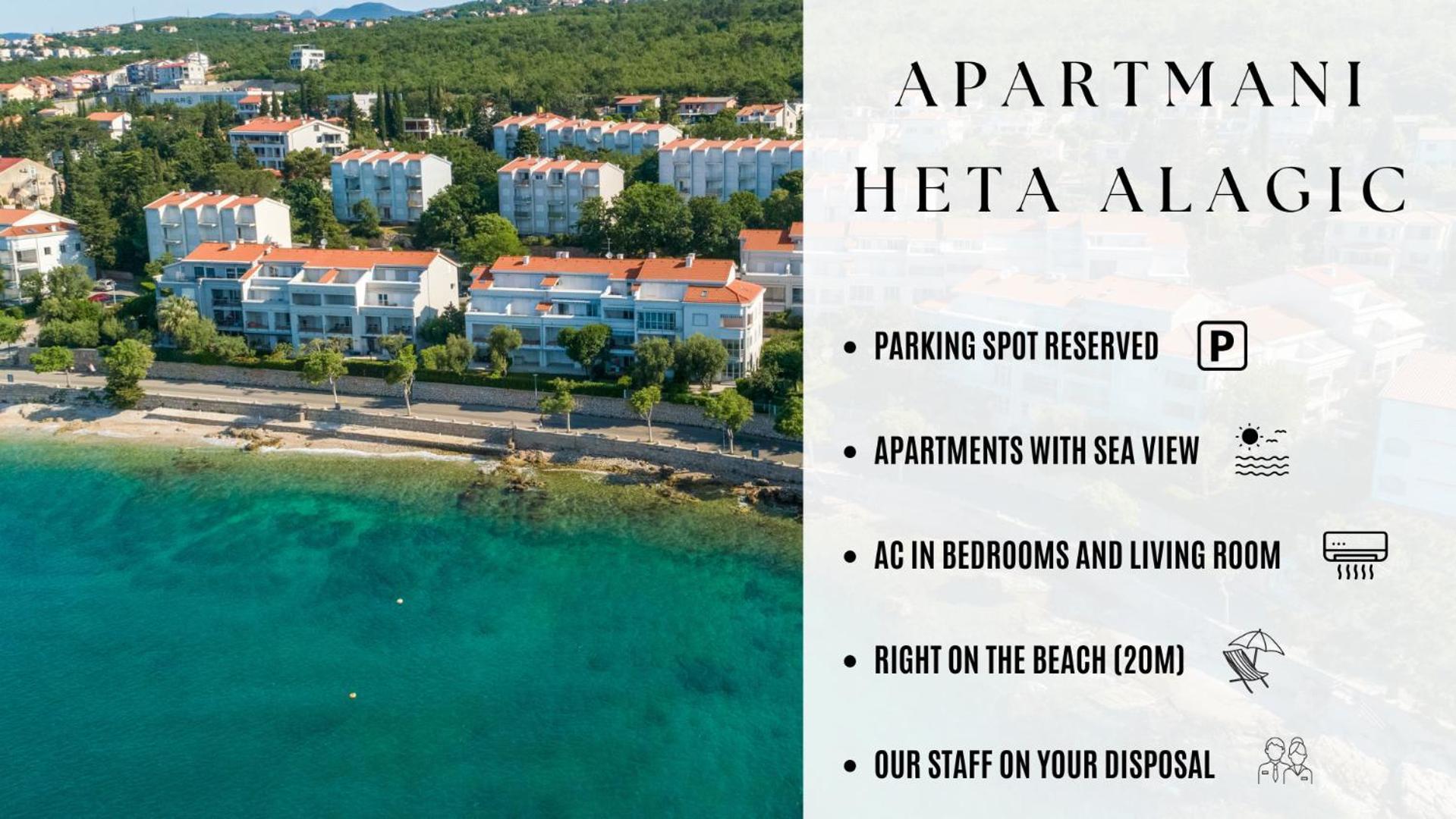 Apartmani Heta Alagic II Selce Exterior foto